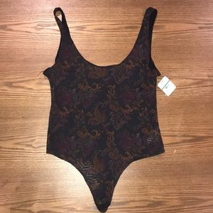 NWT Free People Bodysuit (L)